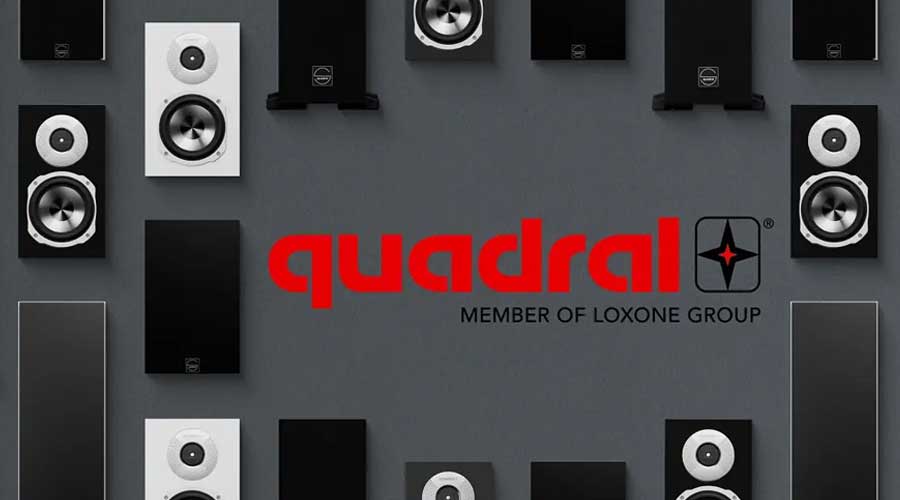 Quadral برند جدید سیستم های صوتی Loxone